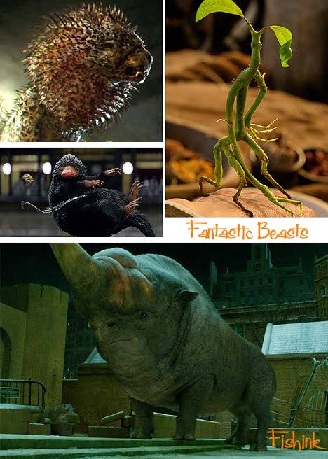 Fantastic Beasts and where to find them. |