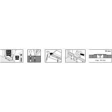 Voir plus d'idées sur le thème placard à balai, design buanderie, rangement maison. Seuil Extra Plat Strie Dinafix A Fixation Invisible 044708 Reference Batiment
