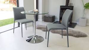 Glass round dining table set @ new at wholesale price. Small Modern Dining Table For 2 Novocom Top