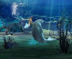 I named one swim fitness move mermaid because we keep the feet together and. A Beautiful Fantasy Dugong Beautiful Mermaids Mermaid Pictures