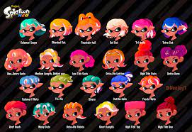 Project: Splatoon NEO — Project Splatoon NEO: Inkling Hairstyles and...