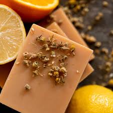 Natural Shampoo Bar Chamomile Citrus Chagrin Valley Soap