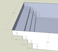 Auto Construction Piscine 8x4 Blocs A Bancher Piscines Ralisations Decoralamaison Hauteur Marche Escalier Pis Escalier Piscine Construction Piscine Piscine 8x4