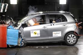 Two tests of a 2007 yaris sedan were conducted, one with optional side airbags for the driver and. Official Toyota Yaris 2005 Safety Rating