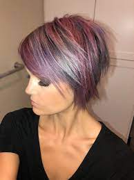 Krissafowles Short Hair Unicorn Hair Hair Styles Short Hair Styles Short Hair Styles For Round Faces