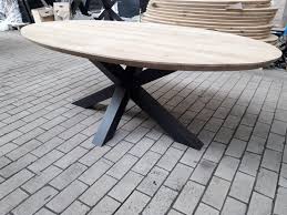 ovale massief eiken eettafel van 200 220 240 260 en 280cm aanbieding salontafel kwaliteitsmeubelen met altijd eettafel ovale eettafels eetkamer ontwerp
