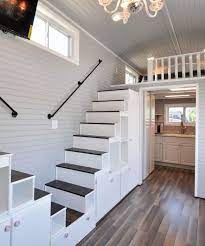 Getaway By Tiny House Building Company Tiny Living Tiny House Stairs Tiny House Inspiration Tiny House Interior Design