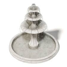 Large Fountain 3d Model Large Fountain Model 3d Model Fountain Model