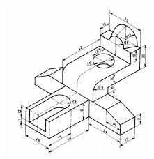 3d Modeling Video Tutorials Here Https Youtu Be Kfvcje6mxie Dwg Credits Www Studycadcam Blo Autocad Isometric Drawing Isometric Drawing Drawing Exercises