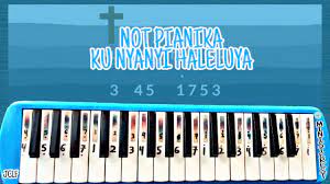 Kunyanyi Haleluya Pianika Melodica Tutorial Lagu Rohani Youtube