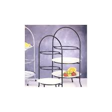 Copper plated with an updated design featuring wide based legs for sturdy construction, and stylish design. Bowerton 3 Tier Dessert Plate Rack Tiered Cake Stands Tiered Cakes Cake Stand With Lid