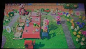 1.5m members in the animalcrossing community. Here S My Alice In Wonderland Teaparty 3 I Put So Much Effort I Have A Few Chairs Missing But Eh It Took Three Days Animalcrossing