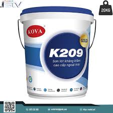 Sơn Kova K209-GOLD (Ngoại Thất) 4KG và 20KG