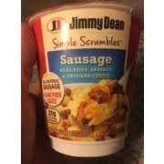 jimmy dean sausage simple scarmbles