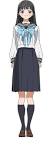 明日ちゃんのセーラー服