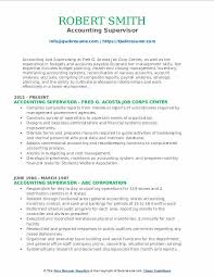 Perform capital project accounting and reporting utilizing the current asset management system. Accounting Supervisor Resume Samples Qwikresume