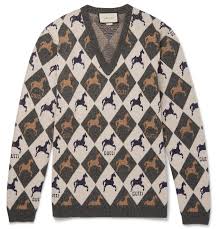 Check spelling or type a new query. Gucci Horse Intarsia Knit Sweater In Grey In Neutrals Modesens