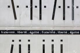 During the french revolution, 'liberty, equality, fraternity' was a motto among others: Liberty Equality And Fraternity On A Wall The Motto Of The Stock Photo Picture And Royalty Free Image Image 49870429