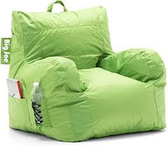 The milano bean bag chair has a higher profile than the dorm option, which is good for those that want to sit upright, but with the comfort of a. Amazon Com Big Joe Dorm Bean Bag Chair Spicy Lime Furniture Decor