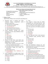 Check spelling or type a new query. Pts Genap Soal Perbankan