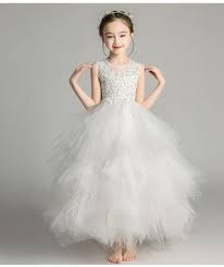 女の子ドレス レース 子どもドレス ノースリーブ ジュニア ピアノ 発表会 結婚式 入園式 卒業式 子供服 女の子 ワンピース ホワイト ピンク 100 110 120 130 140 150 160 elegant ドレス レース フラワーガールドレス 子どもドレス