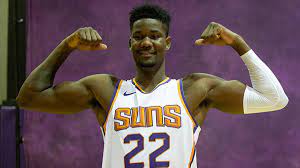 In jesus name i play! Locked In Postseason Highlights Growth Of Suns Deandre Ayton