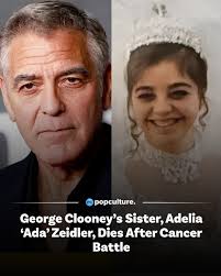 George Clooney is mourning the loss of his sister, Adelia “Ada” Zeidler,  who passed away after a battle with cancer. Clooney confirmed to PEOPLE  that his sister died
