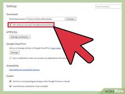 You can easily change chrome download location to desktop, specific folder on the desktop or to any other location on your computer. Die Download Einstellungen In Google Chrome Andern 7 Schritte Mit Bildern Wikihow