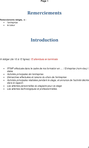 Projet de fin d'études, exmples de remeciement pour rapports de stages et exemples remerciements pour master, ainsi que des exemples de remerciements pour mémoires en formats word docs. Periodes De Formation En Milieu Professionnel Le Dossier De Stage Du Bep Au Bac Professionnel Tapisserie Pdf Telechargement Gratuit