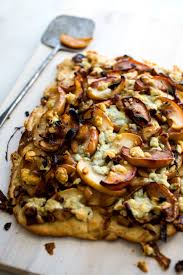 Roasted Apple Shallot And Blue Cheese Tart Recipe Recipe Blue Cheese Tart Roasted Apples Recipes