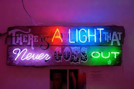 Never Neon Words Neon Signs Neon