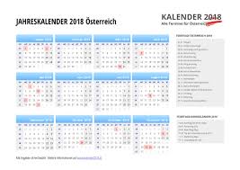 Auf der suche nach der aktuellen kalenderwoche, allen kalenderwochen für 2021 oder feiertagen und brückentagen 2021? Kalender 2018 Osterreich Feiertage Ferien Kw