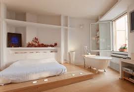 This means positioning your bed with a clear vantage point of the bedroom door from the bed, while the same goes for the ensuite bath, says cerrano. A Bathtub In A Bedroom 25 Creative Ideas Digsdigs