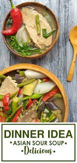Sinigang Vegetarian Friendly Simply Bakings Recipe Sinigang Recipe Vegetarian Recipes Healthy Vegetarian