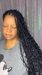 This Boho Bob with barrel locs is a whole vibe! Short, stylish, and full of  personality. Whether you're going for vacation-ready or everyday chic, this  protective style is giving what it's supposed