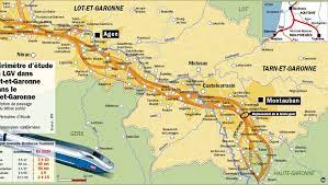 Toulouse > bordeaux itinéraire retour : Bordeaux Toulouse Le Trace Du Futur Tgv Ladepeche Fr