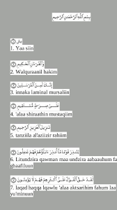 Teks bacaan surat yasin dan terjemahan ini bersumber dari kemenag. Yasiin Versi Arab Dan Rumi Fur Android Apk Herunterladen