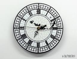 Peter Pan Big Ben Wall Clock Etsy In 2021 Wall Clock Clock Big Ben Clock
