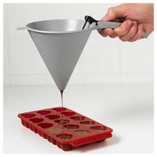 Portionera Portioniertrichter Grau Ikea Deutschland Geschmolzene Schokolade Geback Karamell