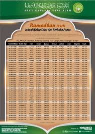 Solat fardu merupakan salah satu dari rukun islam. Jadual Waktu Solat Dan Sriti Al Ghazali Ken Rimba Facebook