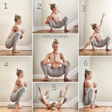 Tutorialtuesday With How To Humble Flamingo Pose An Advanced And Funky Standing Pose With Forward Fold This Pose Is A In 2020 Garland Pose Yoga Tutorial Yoga Poses