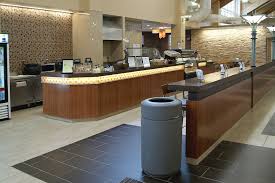 A Great Commercial Interior Design Using Glass Mosaics Glossy Ceramic Tile Stone Ledger Til Commercial Interior Design Commercial Interiors Commercial Design