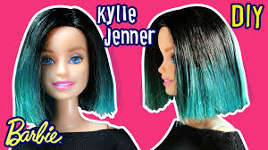 Maybe you would like to learn more about one of these? Kylie Jenner Hair Tutorial For Barbie Doll Barbie Haircut Diy Maki Barbie Hairstyle Kylie Jenner Hair Tutorial Barbie Hair
