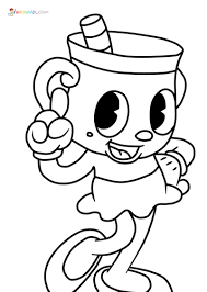Desenhos infantis para pintar desenhos p pintar moldes de desenhos desenhos para colorir anjo para colorir dia da criança riscos para pintura pintura em tecido bonecas. Desenhos Do Cuphead Para Colorir 50 Imagens Gratuitas Para Impressao