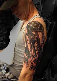 The first three words of the united states constitution form an irrefutable invocation of greatness. Patriotic Arm Sleeve Tattoos Arm Tattoo Sites