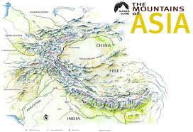 Der höchste berg deutschlands ist mit 2962 metern die zugspitze. Asien Karten Asien Net
