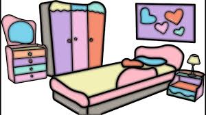 Colorful Bedroom Easy Drawing And Coloring Bedroom For Children Toy Easy Drawings Simple Art Art Toy