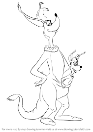 Step By Step How To Draw Sour Kangaroo From Horton Hears A Who! :  Drawingtutorials101.Com