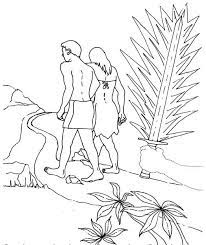 Bible lesson for adam and eve: Adam And Eve Hiding From God Coloring Page Google Search Adam And Eve Bible Drawing Coloring Pages