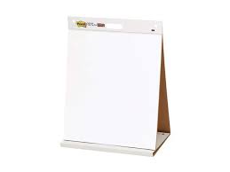 Post It Super Sticky Tabletop Easel Pad 20 X 23 Inches 20 Sheets Pad 1 Pad 563r Portable White Premium Self Stick Flip Chart Paper Built In